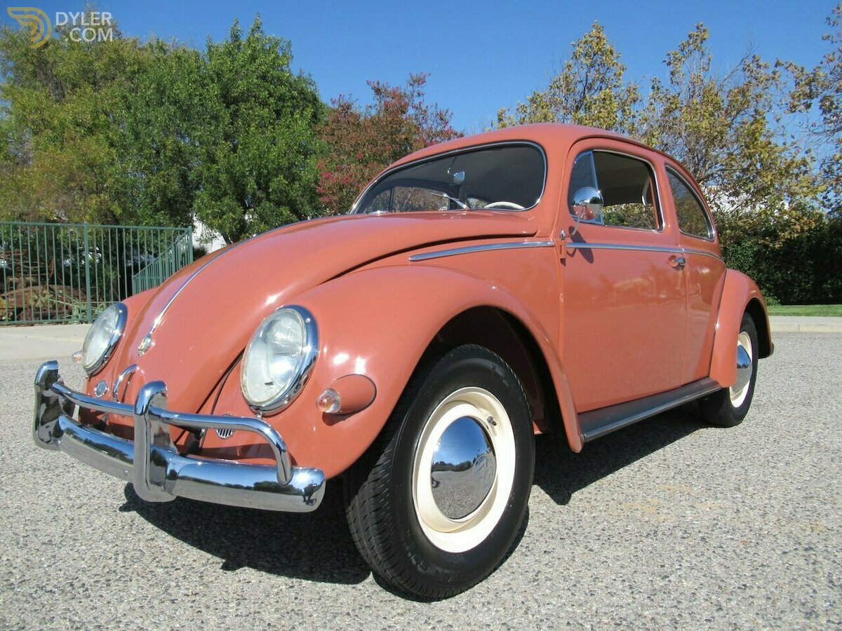 1957 Volkswagen Beetle Oval Window, foto 1
