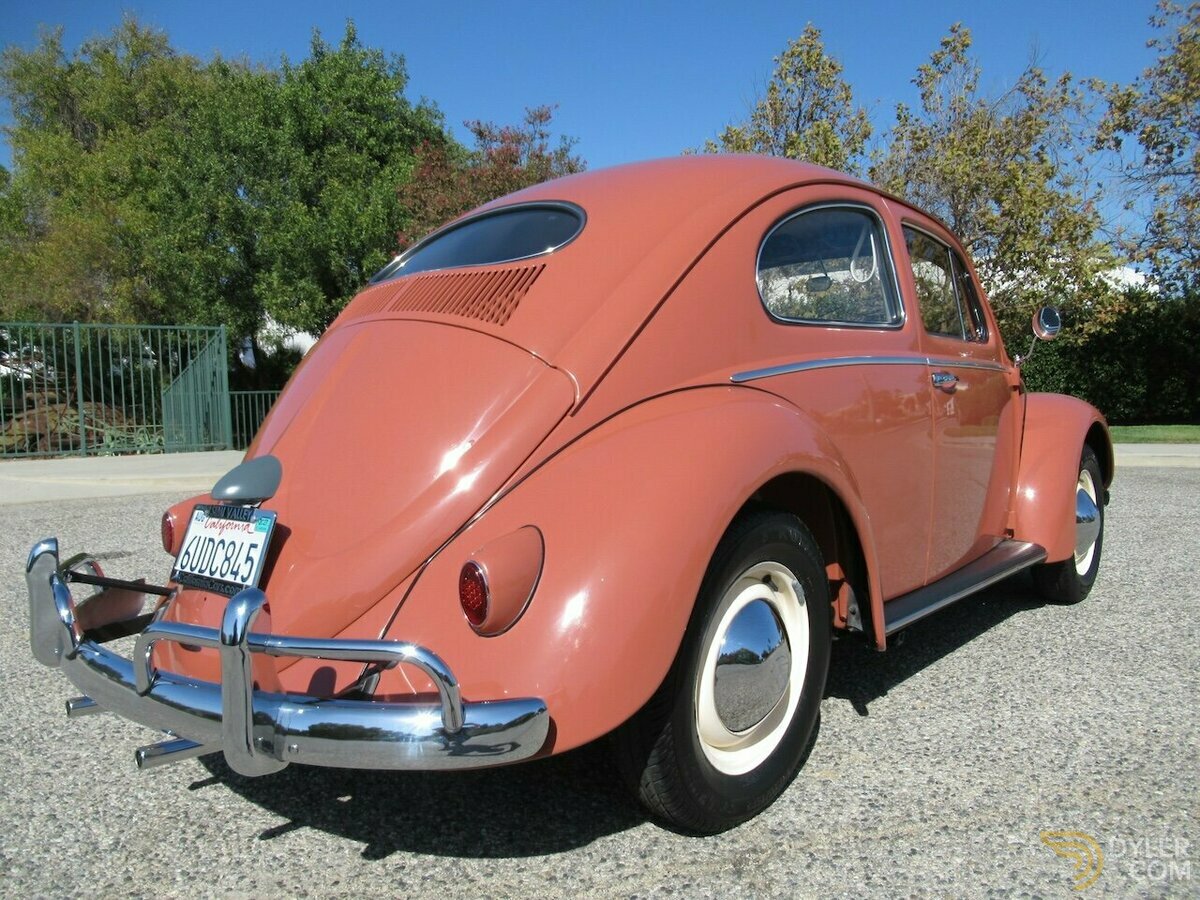 1957 Volkswagen Beetle Oval Window, foto 5