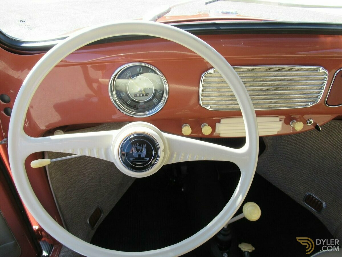 1957 Volkswagen Beetle Oval Window, foto 7