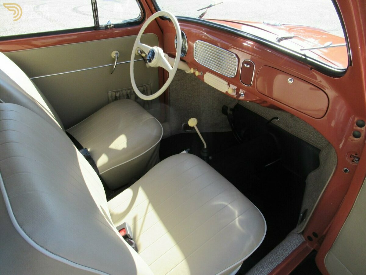 1957 Volkswagen Beetle Oval Window, foto 9
