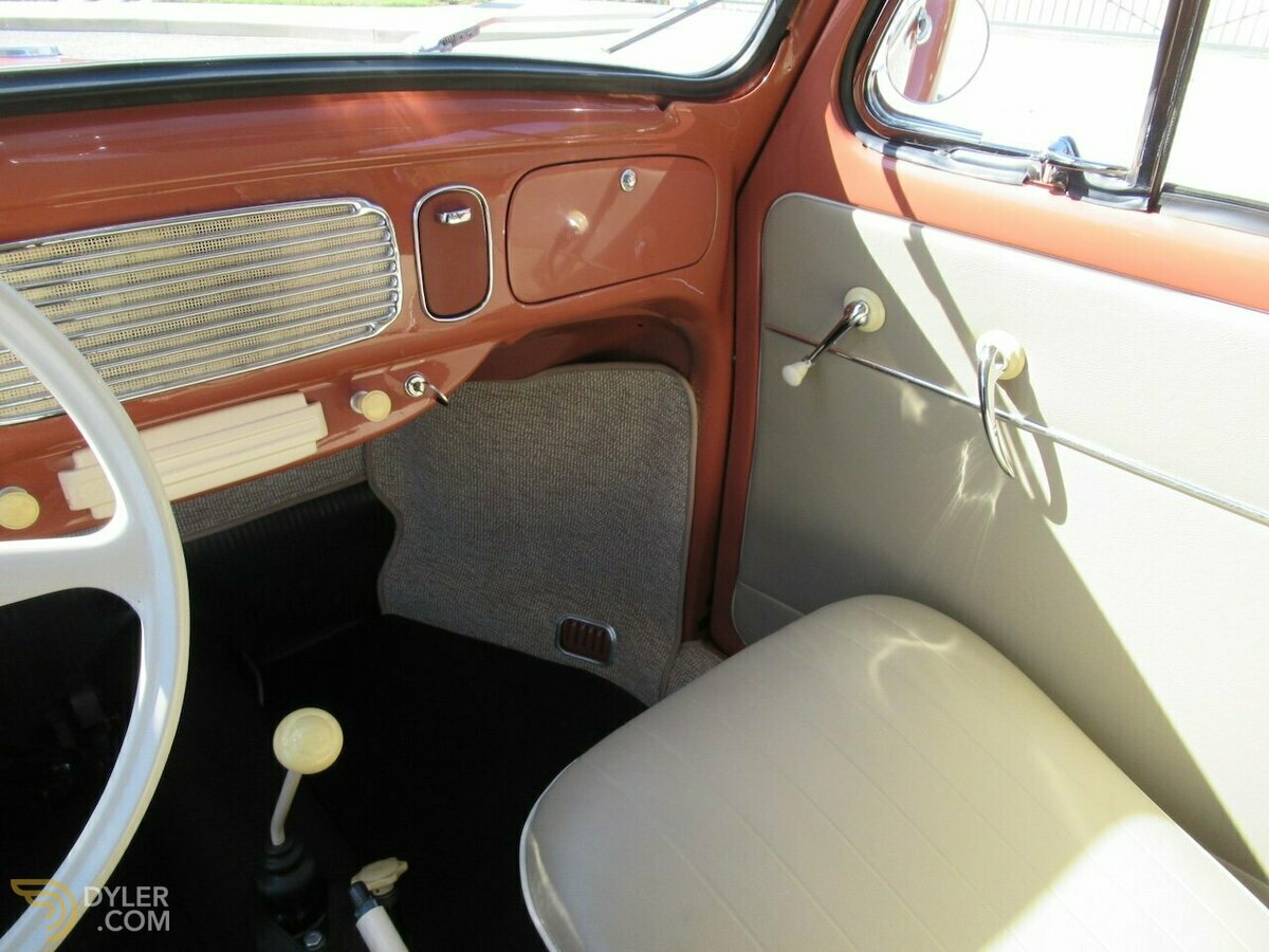 1957 Volkswagen Beetle Oval Window, foto 10