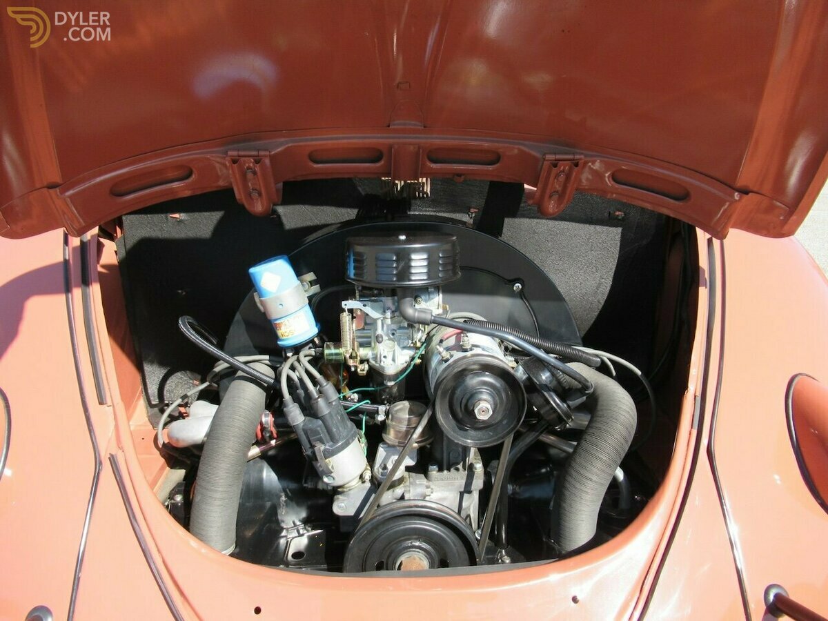 1957 Volkswagen Beetle Oval Window, foto 12