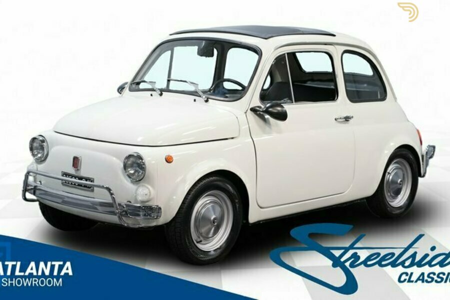 Fiat 500 Coupe 1970 White