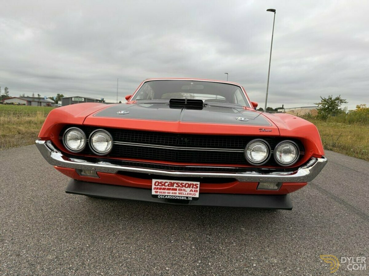 1970 Ford Torino 429 Cobra Jet Ram Air. 4 speed. TOP RESTORED !, foto 8
