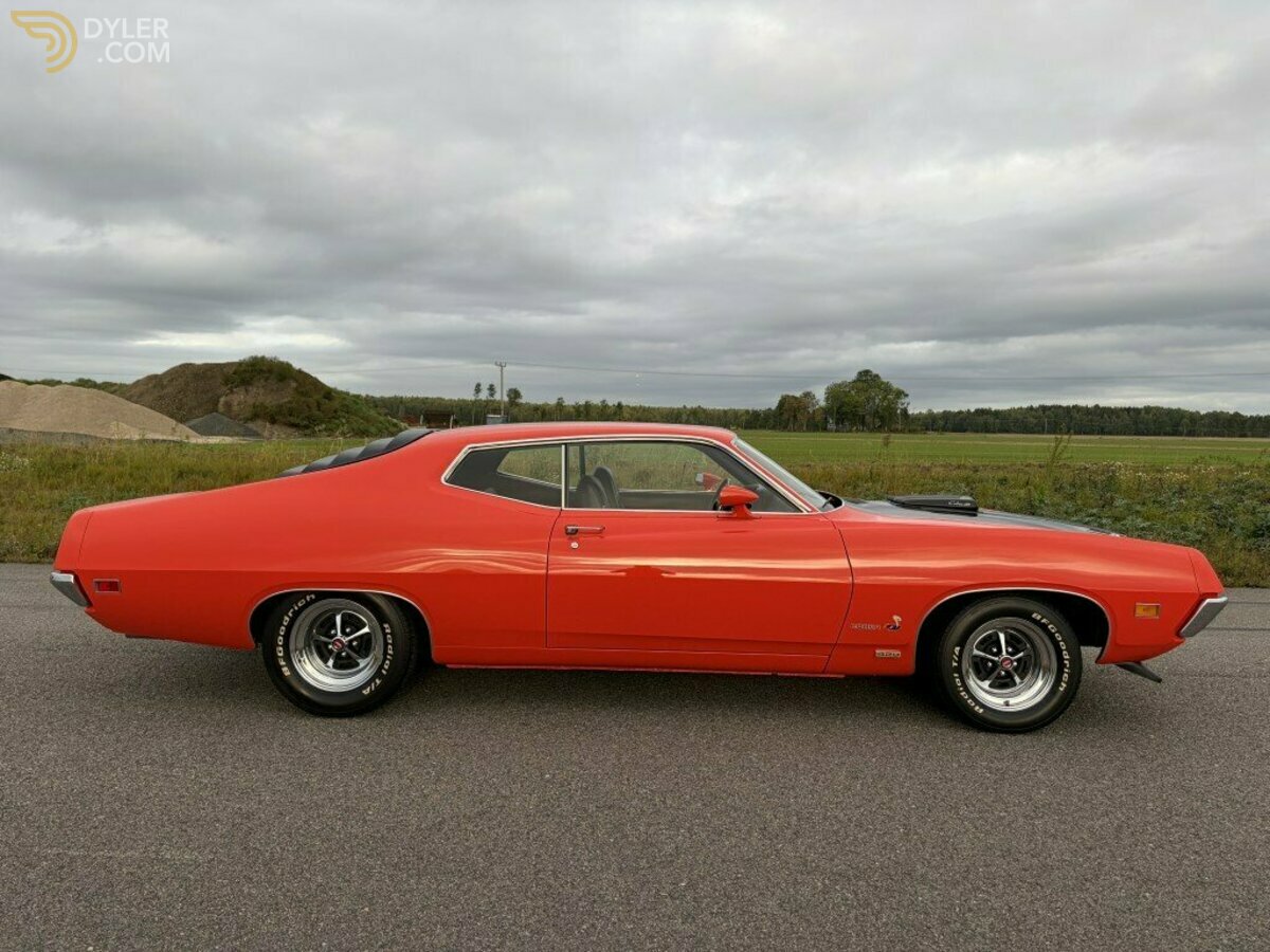1970 Ford Torino 429 Cobra Jet Ram Air. 4 speed. TOP RESTORED !, foto 4