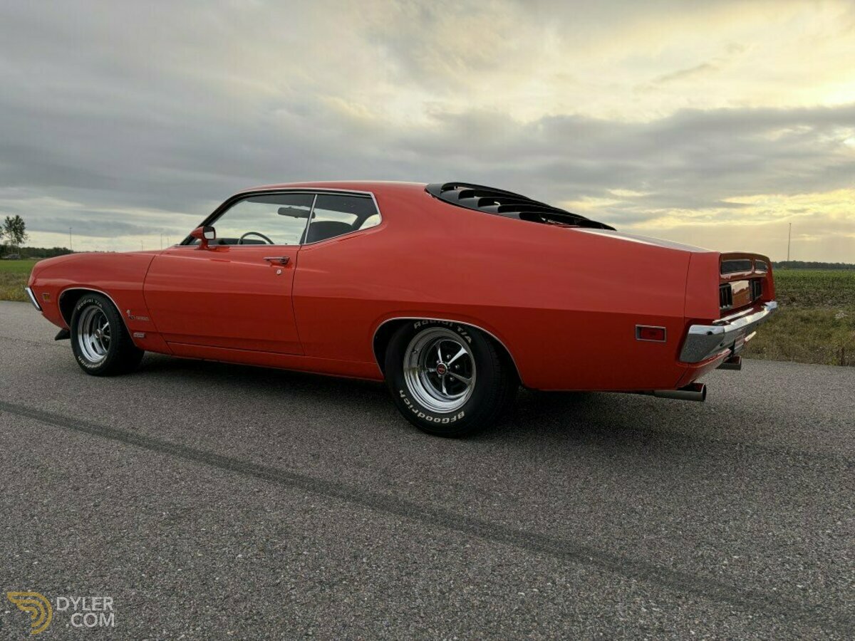1970 Ford Torino 429 Cobra Jet Ram Air. 4 speed. TOP RESTORED !, foto 6