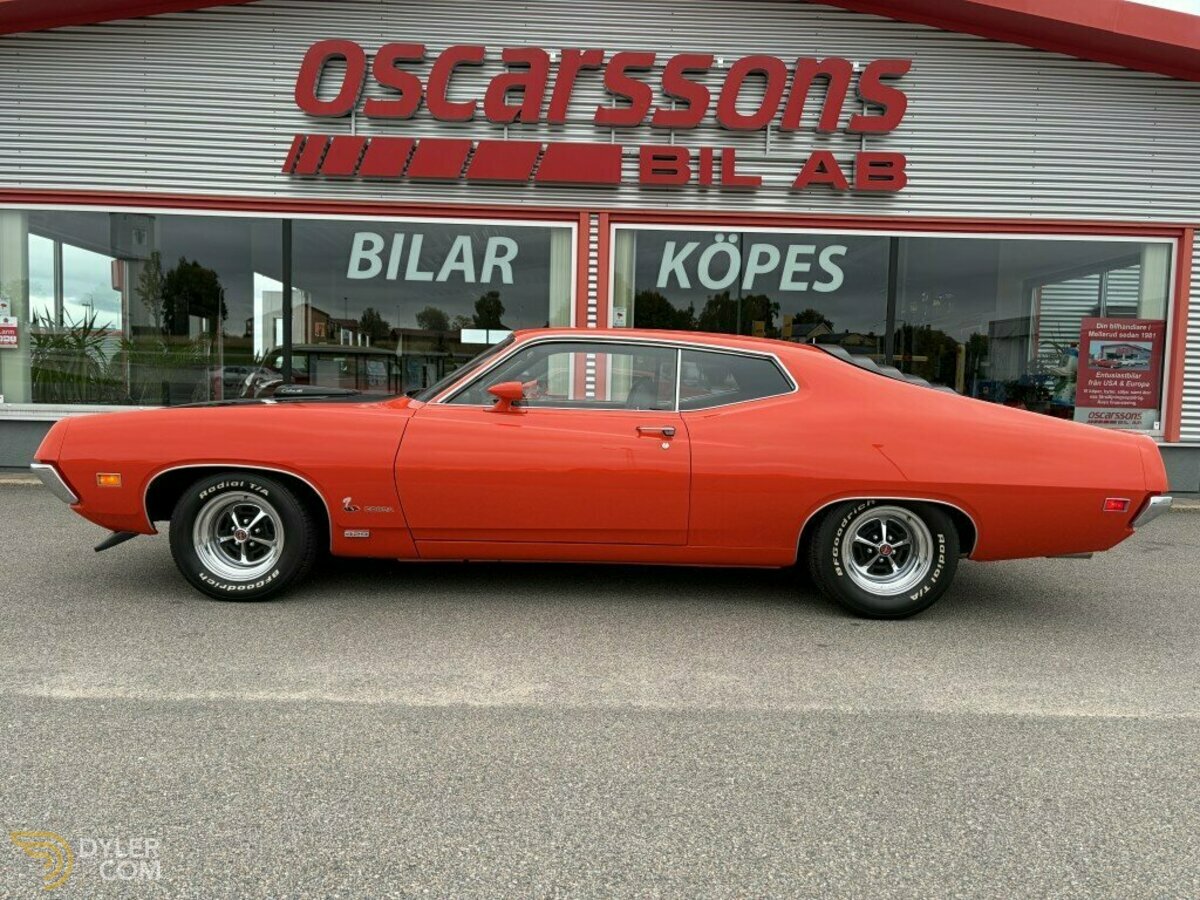 1970 Ford Torino 429 Cobra Jet Ram Air. 4 speed. TOP RESTORED !, foto 3