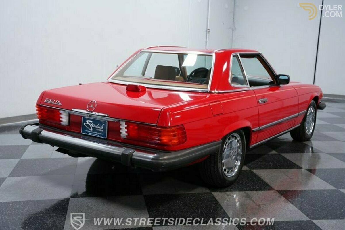 1986 Mercedes-Benz 560 SL, foto 9