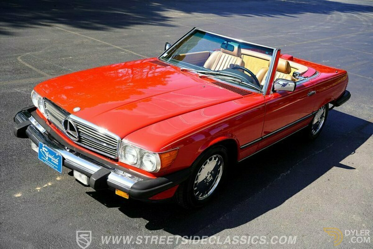 1986 Mercedes-Benz 560 SL, foto 1
