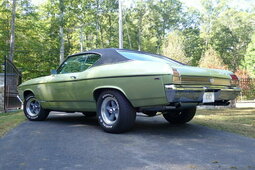 Chevrolet Chevelle SS 396 Coupe 1969 Green