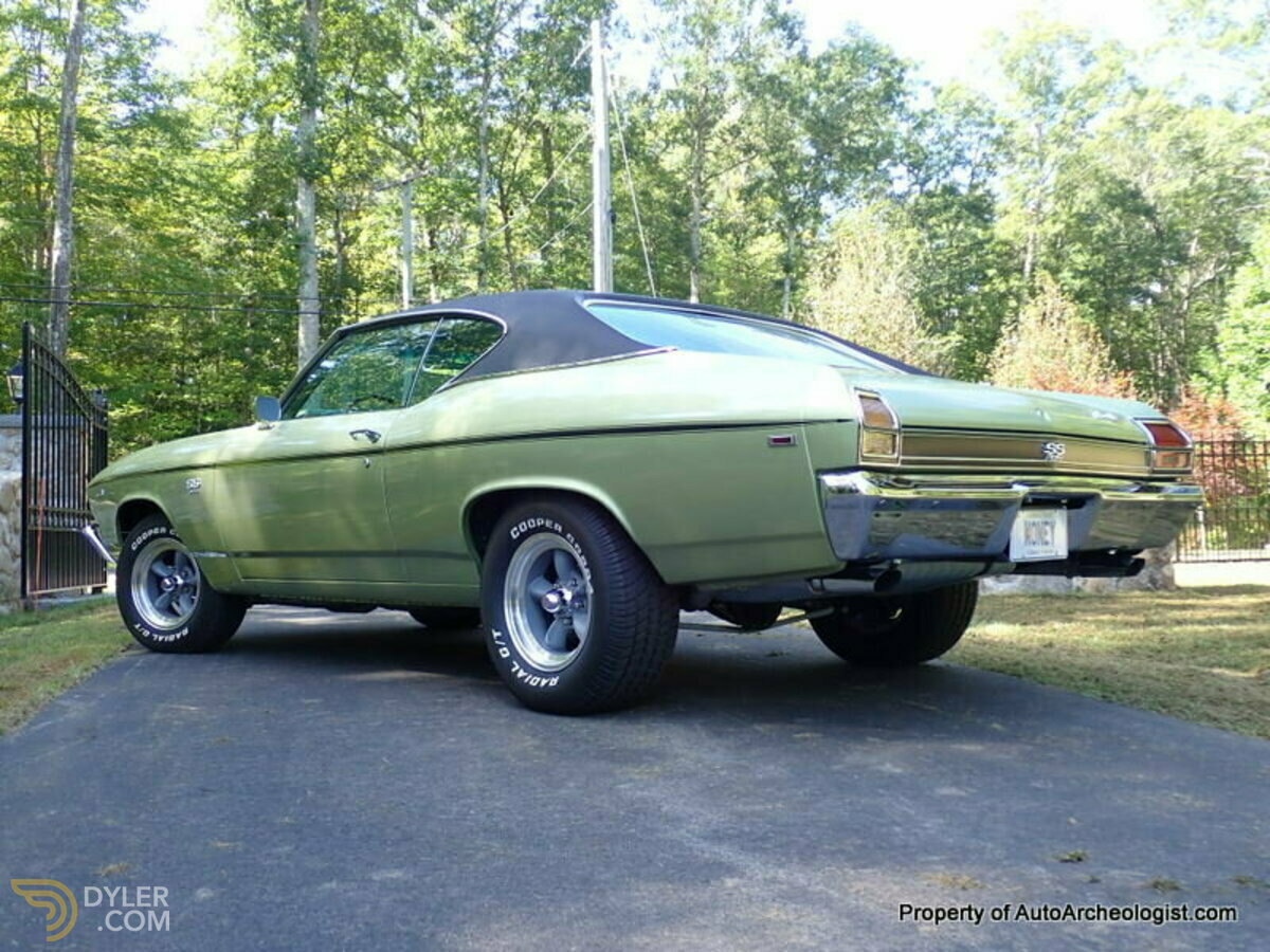 1969 Chevrolet Chevelle SS 396, foto 1