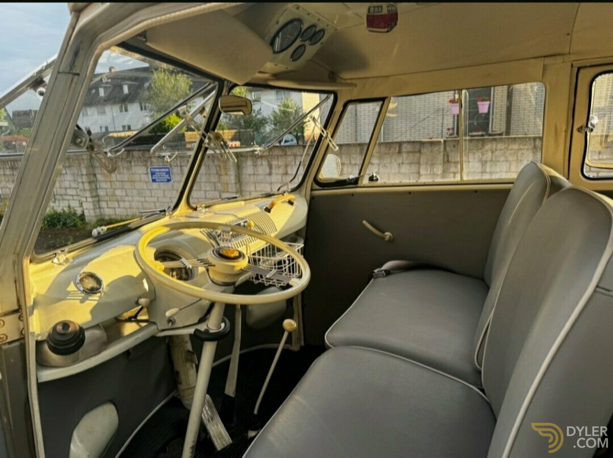 1962 Volkswagen T1 11 Window Patina Bus unwelded, foto 7