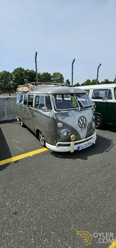 1962 Volkswagen T1 11 Window Patina Bus unwelded, foto 3