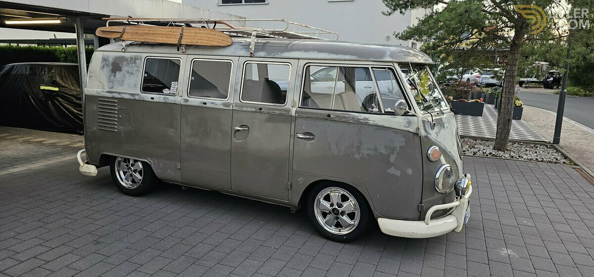 1962 Volkswagen T1 11 Window Patina Bus unwelded, foto 6