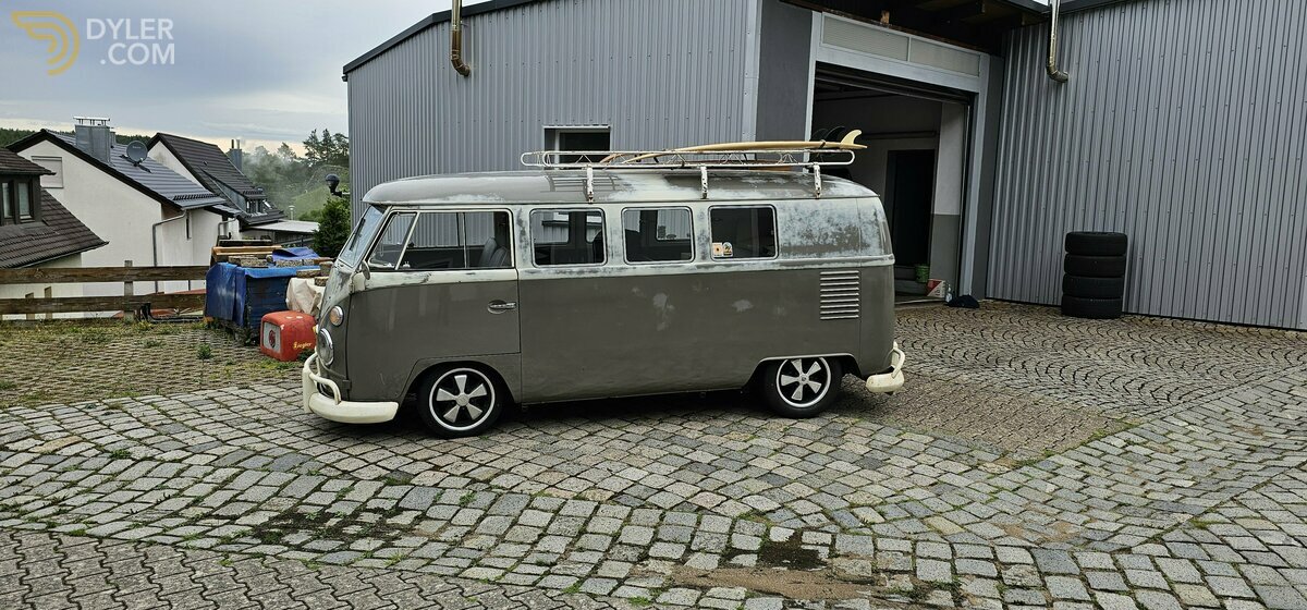 1962 Volkswagen T1 11 Window Patina Bus unwelded, foto 5