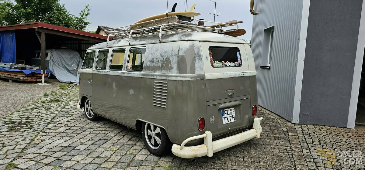 1962 Volkswagen T1 11 Window Patina Bus unwelded, foto 4