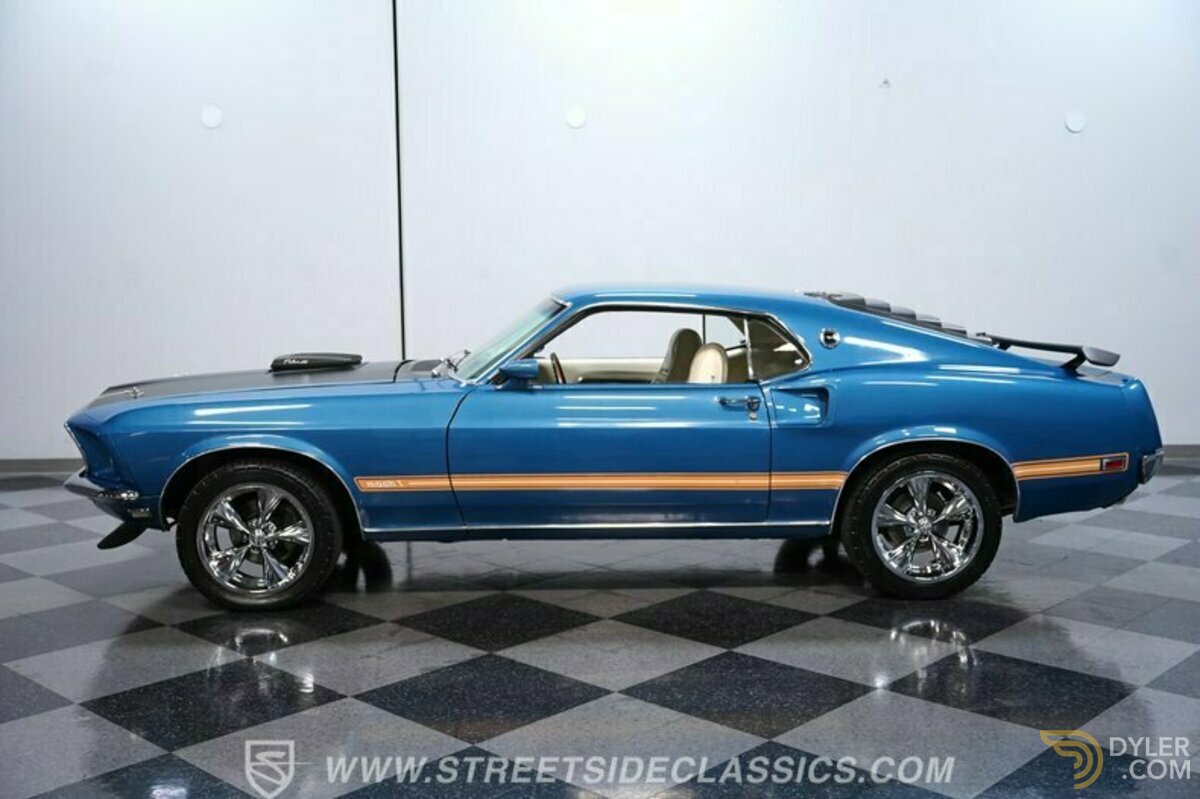 1969 Ford Mustang Mach 1 428 Cobra Jet, foto 2