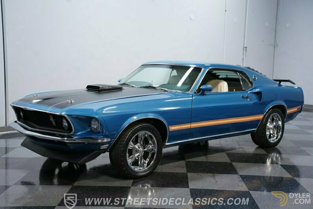 1969 Ford Mustang Mach 1 428 Cobra Jet, foto 5