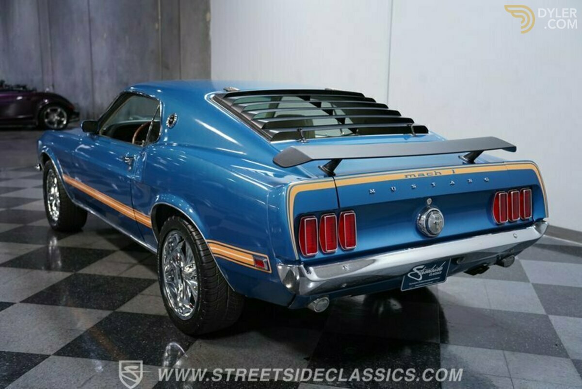 1969 Ford Mustang Mach 1 428 Cobra Jet, foto 7