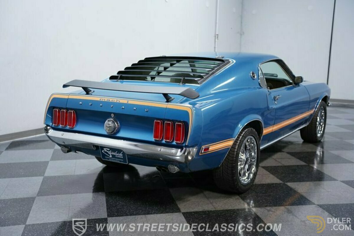 1969 Ford Mustang Mach 1 428 Cobra Jet, foto 9
