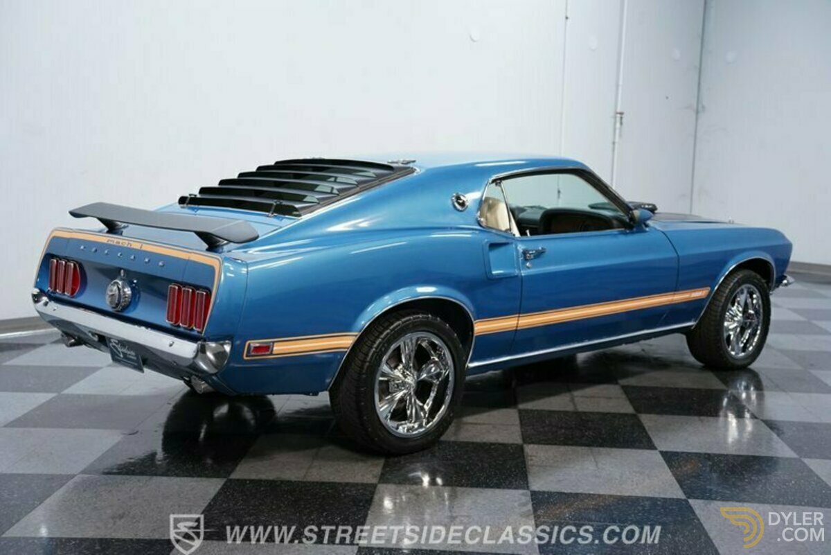 1969 Ford Mustang Mach 1 428 Cobra Jet, foto 10