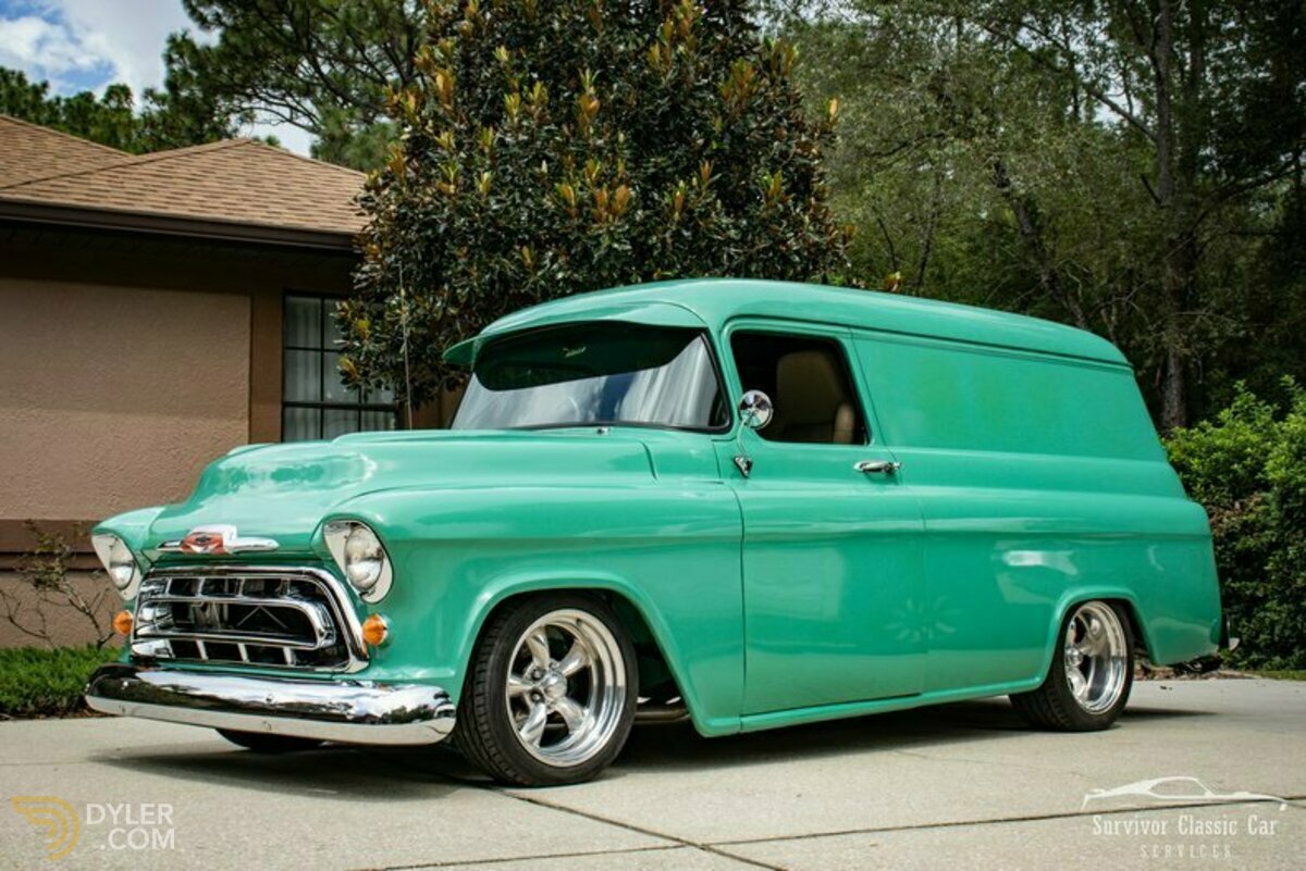 1957 Chevrolet 3100 Panel Truck, foto 3