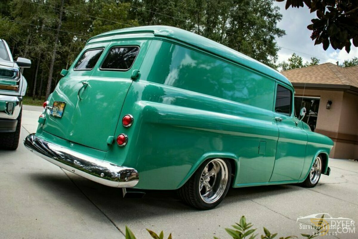 1957 Chevrolet 3100 Panel Truck, foto 4