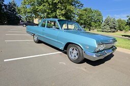 Chevrolet Bel Air Coupe 1963 Turquoise
