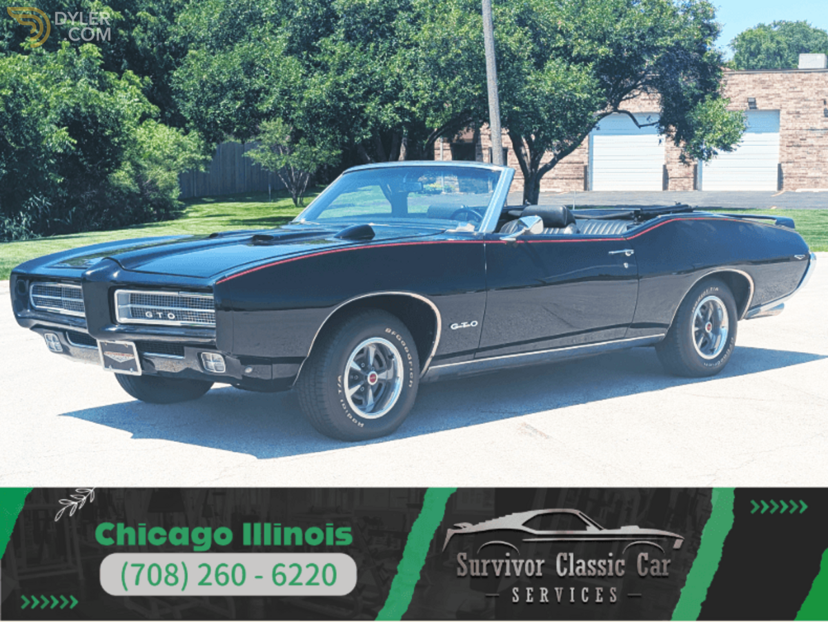 1969 Pontiac GTO Convertible, foto 1