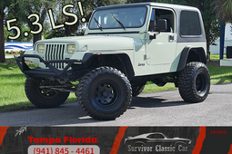 Jeep Wrangler 4x4 SUV 1995 Green