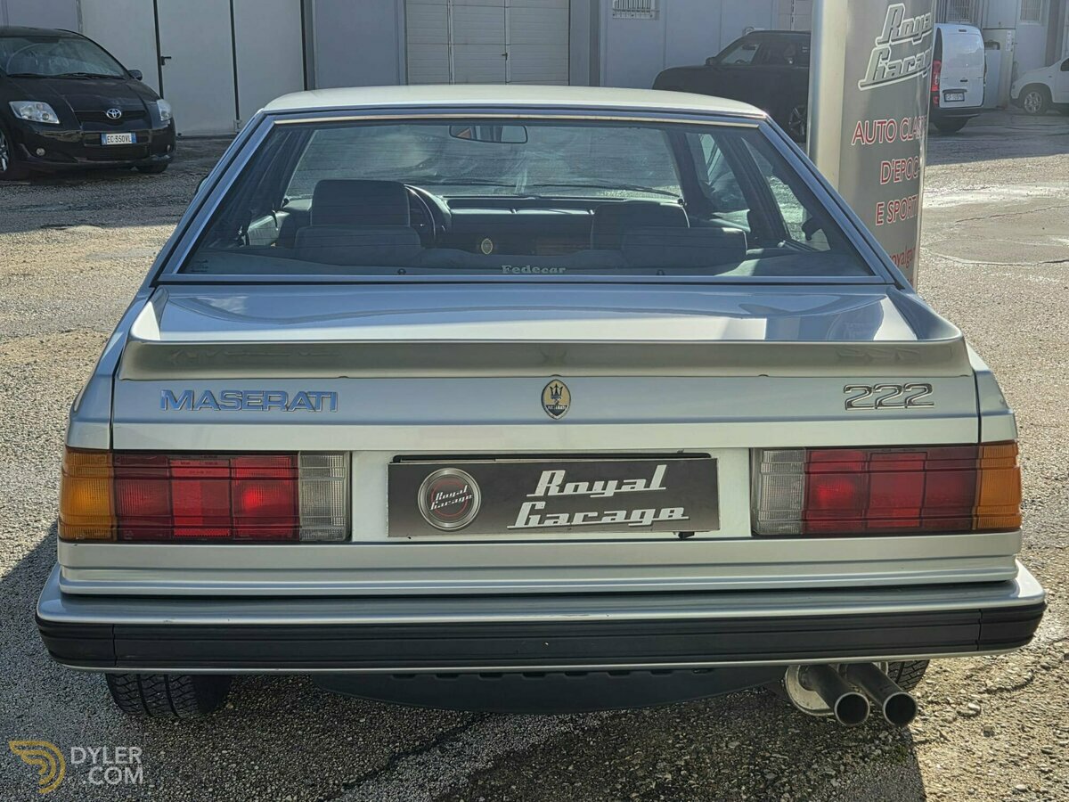 1988 Maserati 222 BITURBO COUPE’ -KM 29.900-, foto 4