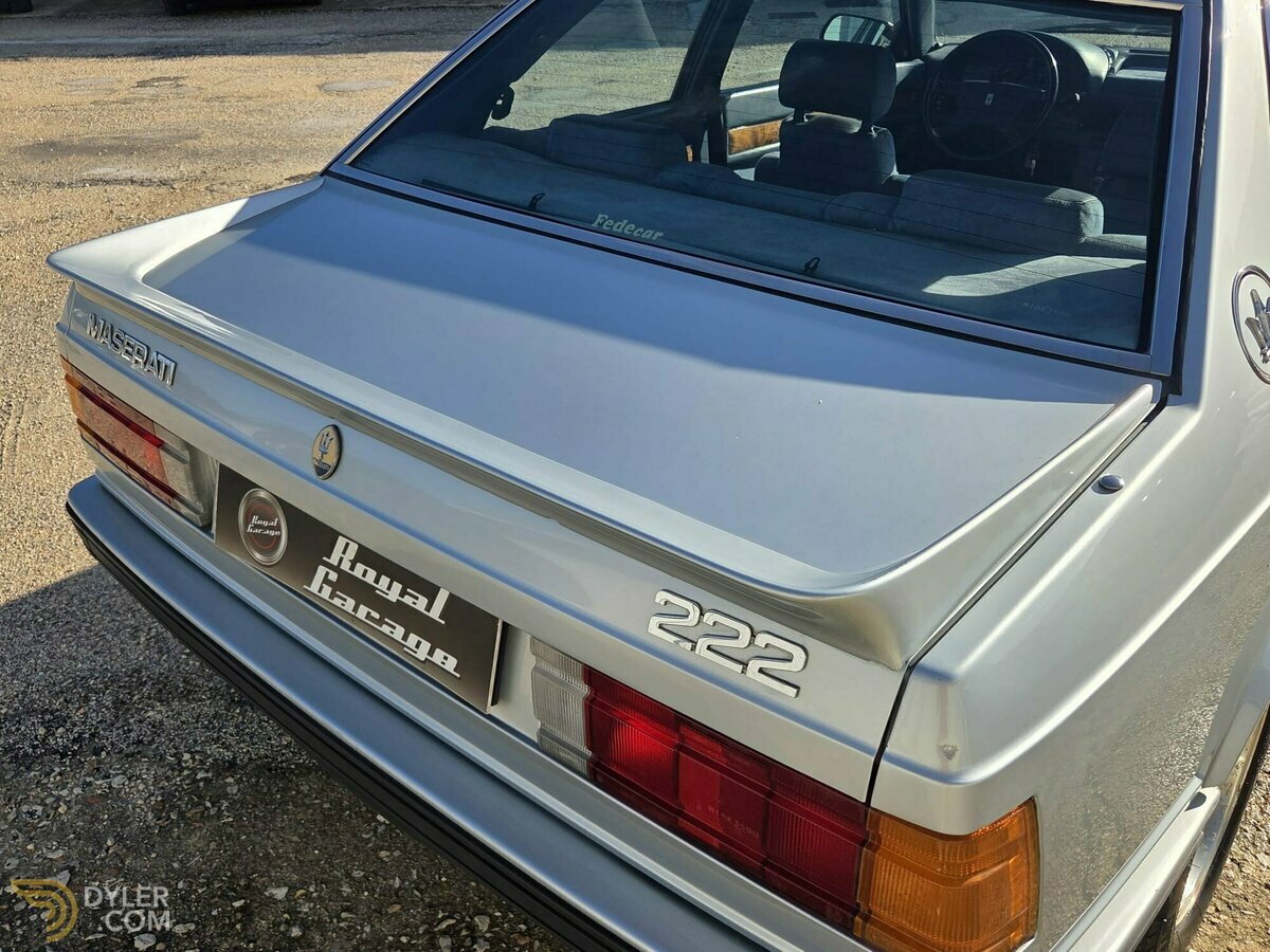 1988 Maserati 222 BITURBO COUPE’ -KM 29.900-, foto 12