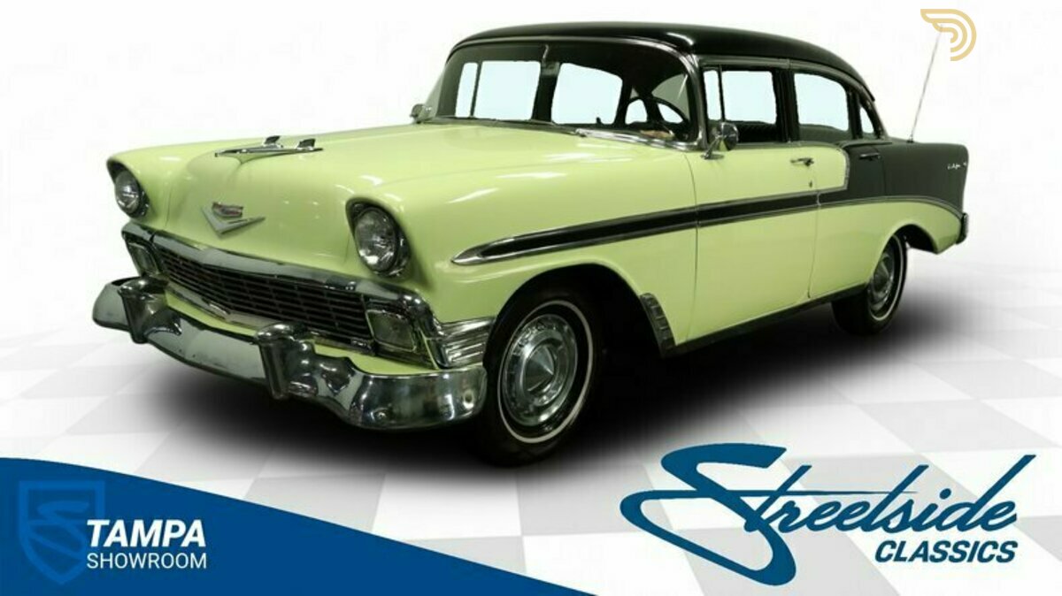 1956 Chevrolet Bel Air 4 Door Sedan, foto 1