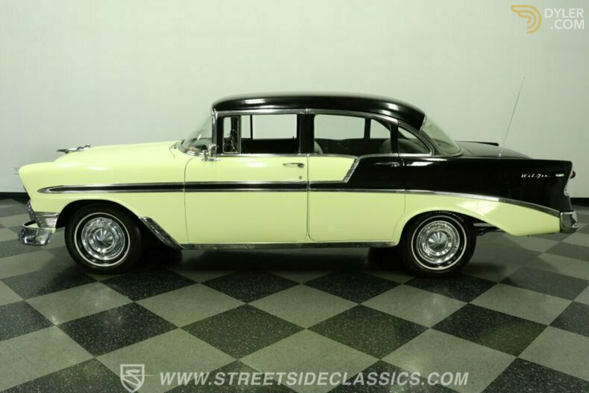 1956 Chevrolet Bel Air 4 Door Sedan, foto 2