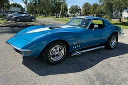 Chevrolet Corvette Stingray Coupe Baldwin-Motion Tribute Coupe 1969 Blue