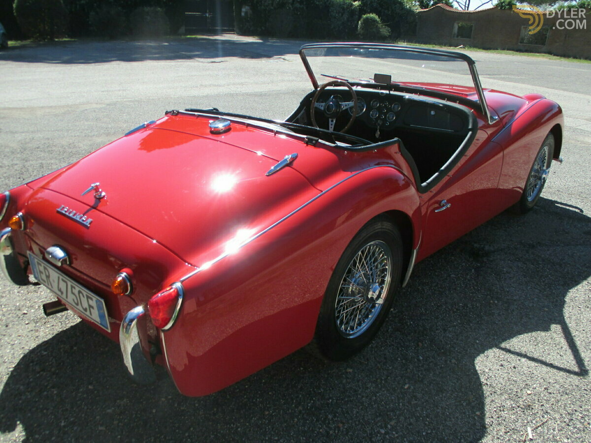 1957 Triumph TR3 Cabrio, foto 4