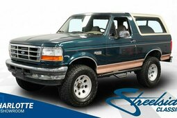 Ford Bronco 4X4 Eddie Bauer SUV 1995 Green