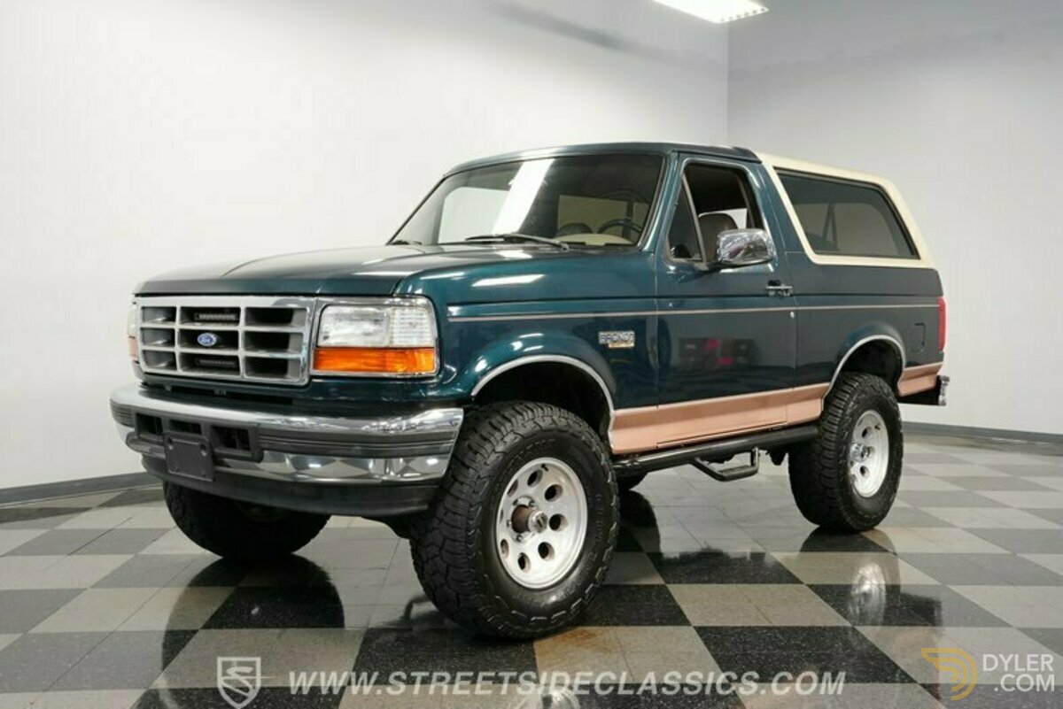 1995 Ford Bronco 4X4 Eddie Bauer, foto 6