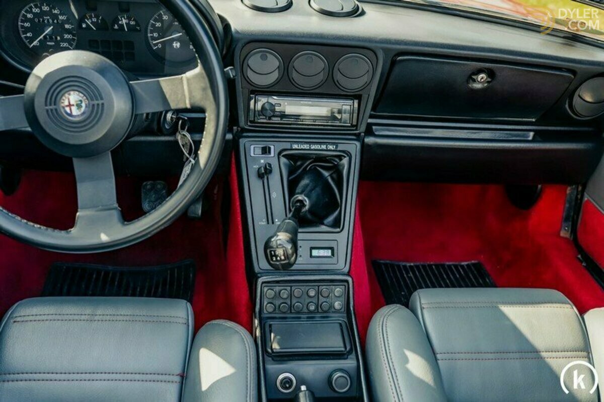 1987 Alfa Romeo Spider Quadrifoglio Verde 2.0 Rosso Alfa, foto 3