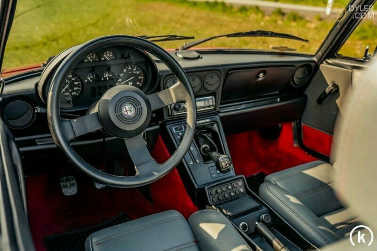 1987 Alfa Romeo Spider Quadrifoglio Verde 2.0 Rosso Alfa, foto 5
