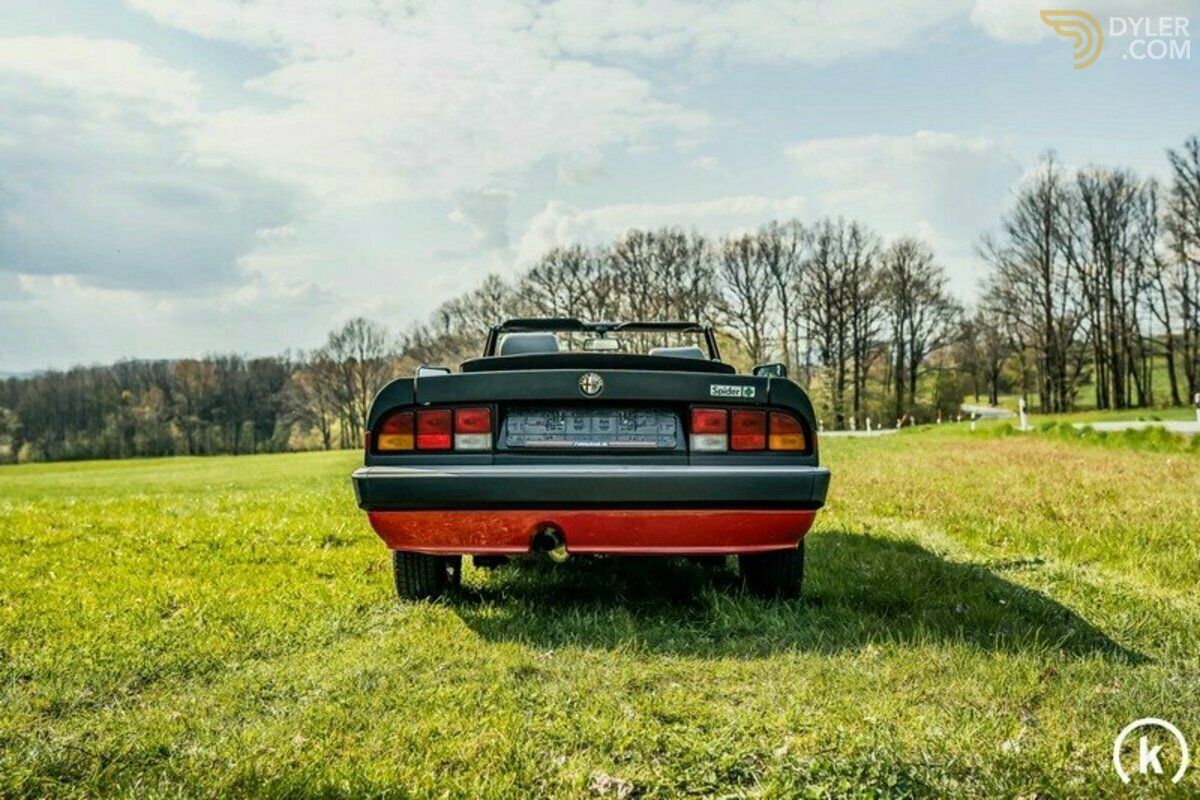 1987 Alfa Romeo Spider Quadrifoglio Verde 2.0 Rosso Alfa, foto 6