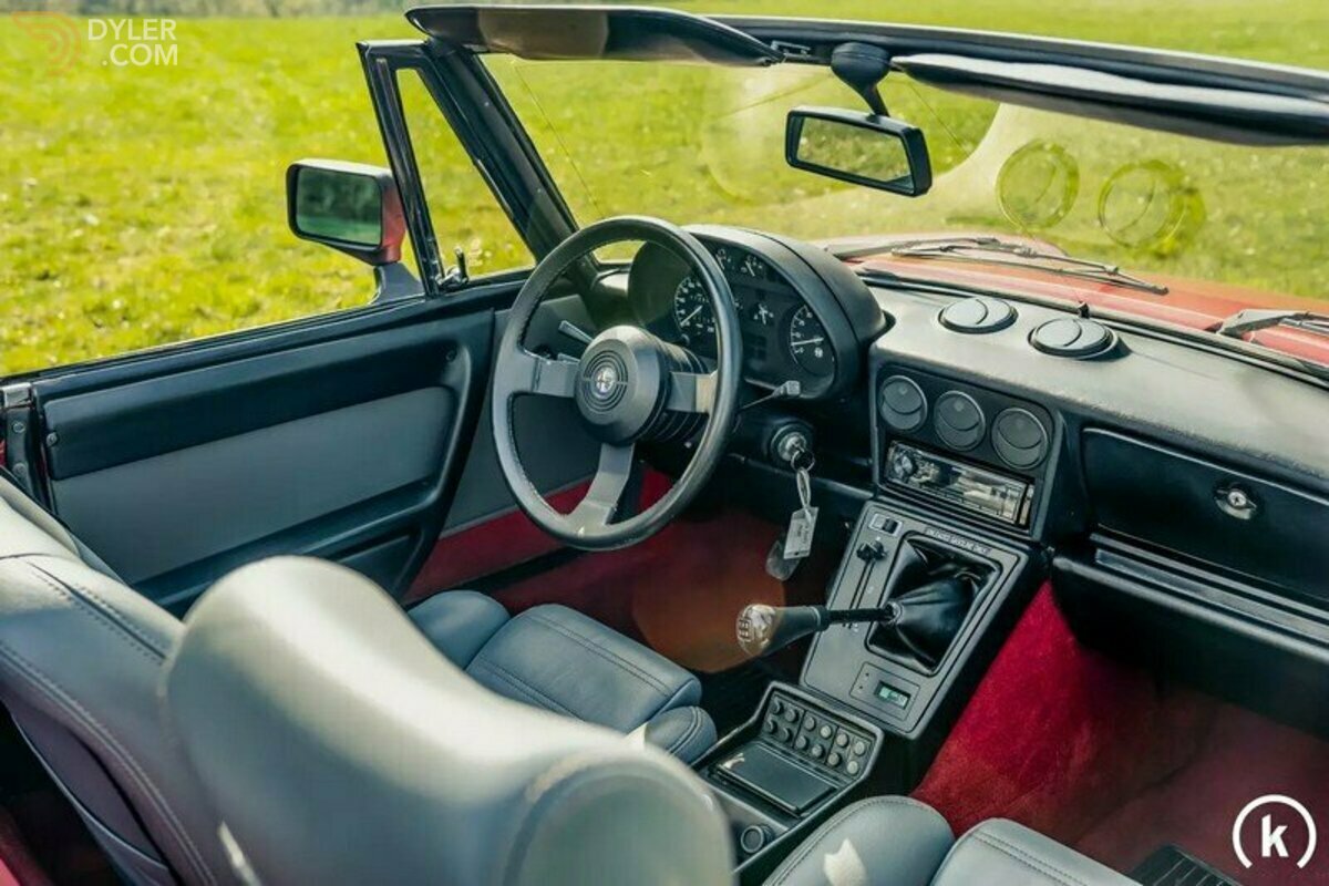 1987 Alfa Romeo Spider Quadrifoglio Verde 2.0 Rosso Alfa, foto 12