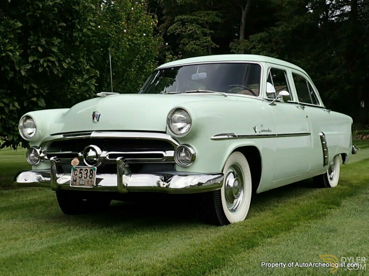 1952 Ford Customline Sedan, foto 1