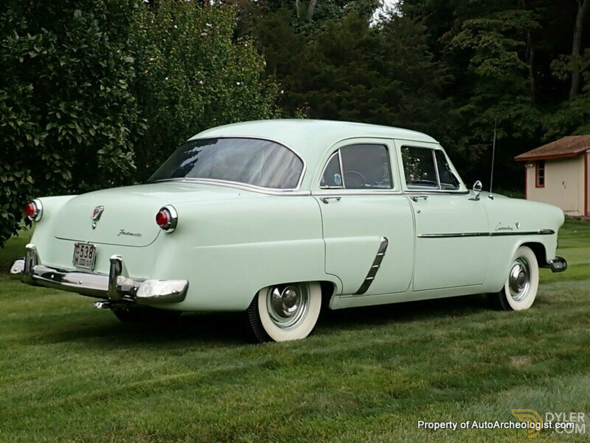 1952 Ford Customline Sedan, foto 3