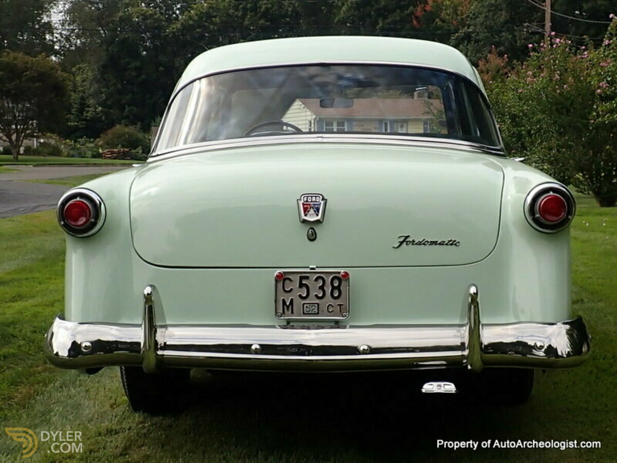 1952 Ford Customline Sedan, foto 5