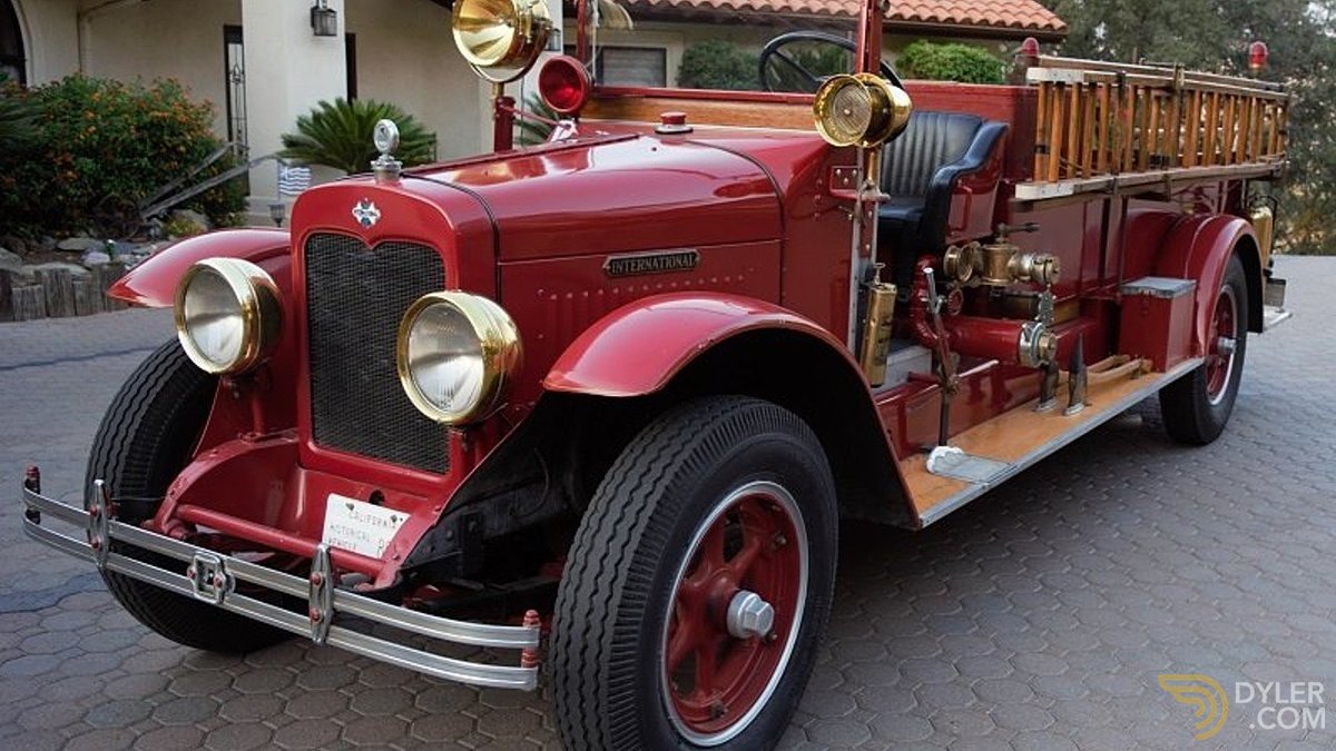 Classic 1927 International Harvester Fire Truck for Sale Dyler