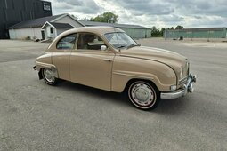 Saab 93 Top restored with Rear-Hinged Doors Coupe 1959 Brown