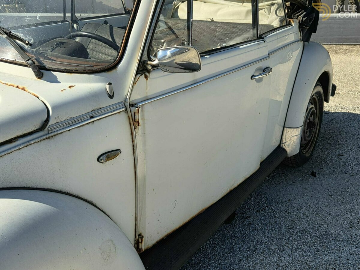 1977 Volkswagen Beetle CABRIO 1303 15D11 -PROGETTO DI RESTAURO -, foto 5