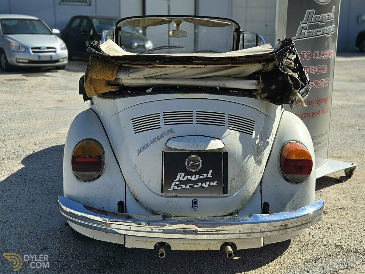 1977 Volkswagen Beetle CABRIO 1303 15D11 -PROGETTO DI RESTAURO -, foto 8