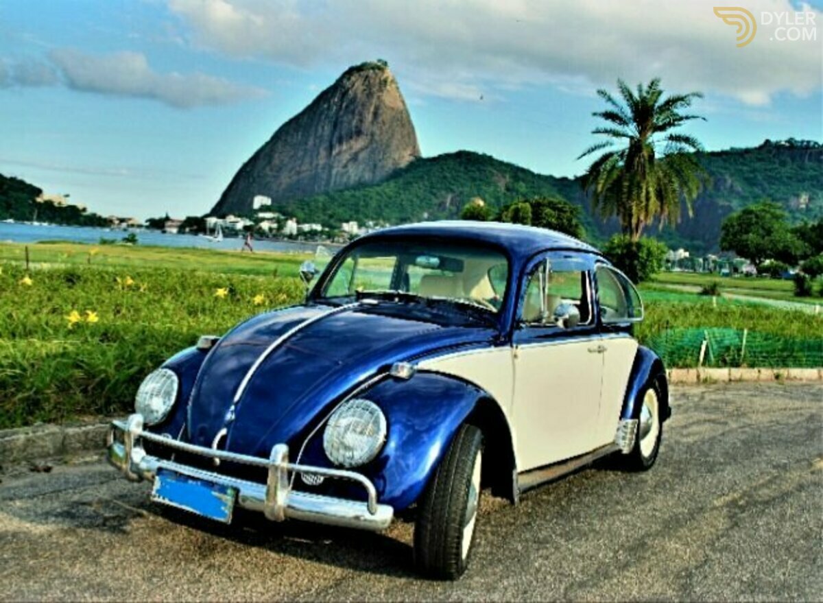 1968 Volkswagen Fusca 1300 1968, foto 2
